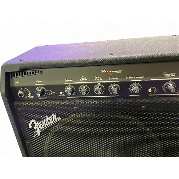 Used Fender BASSMAN100 Tube Bass Combo Amp