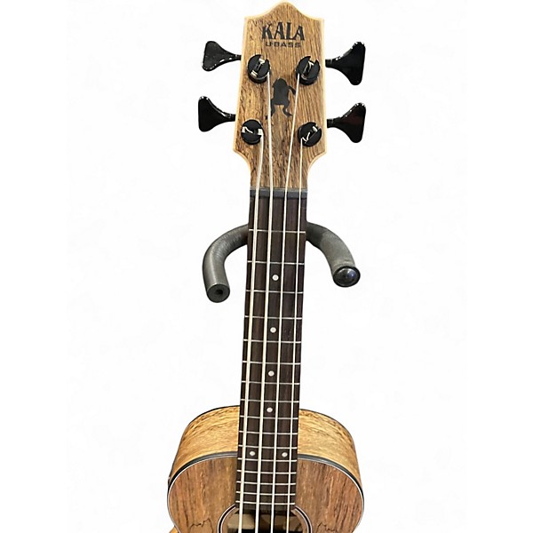 Used Kala U-Bass Spalted Mango Natural Ukulele