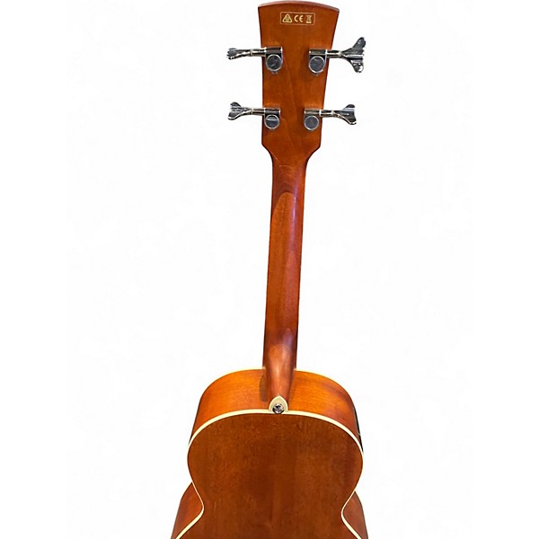 Used Ibanez PNB14E-OPN Walnut Acoustic Bass Guitar