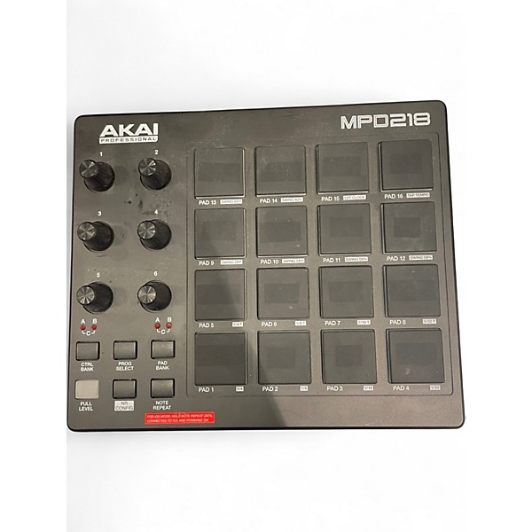 Used Akai Professional MPD218 MIDI Controller