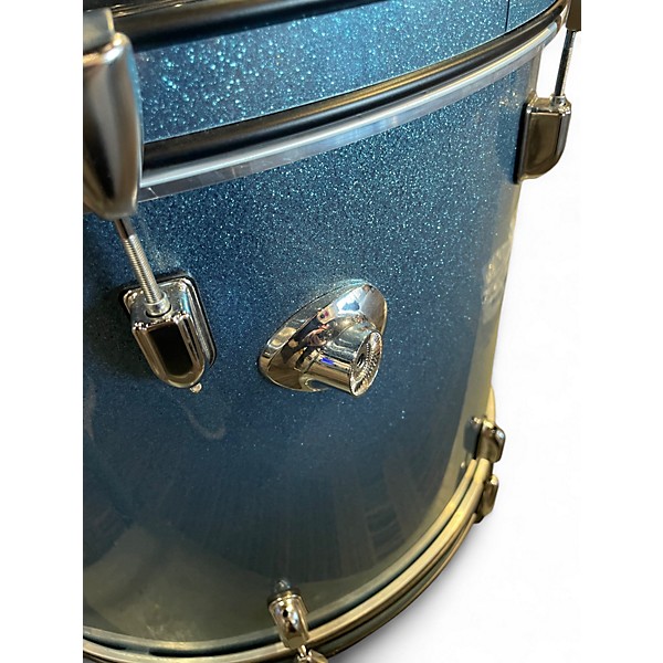 Used PDP by DW 5 Piece ENCORE Ice Blue Metallic Drum Kit