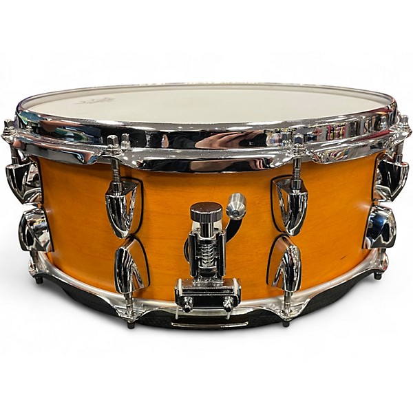 Used Yamaha 5.5X14 TOUR CUSTOM MAPLE Caramel Burst Drum