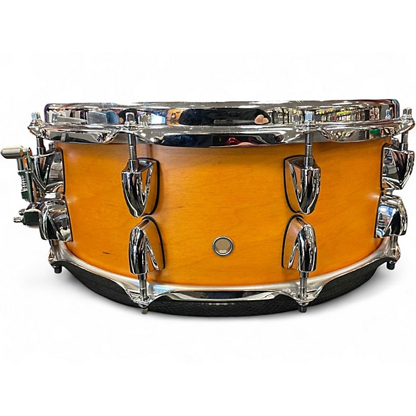 Used Yamaha 5.5X14 TOUR CUSTOM MAPLE Caramel Burst Drum