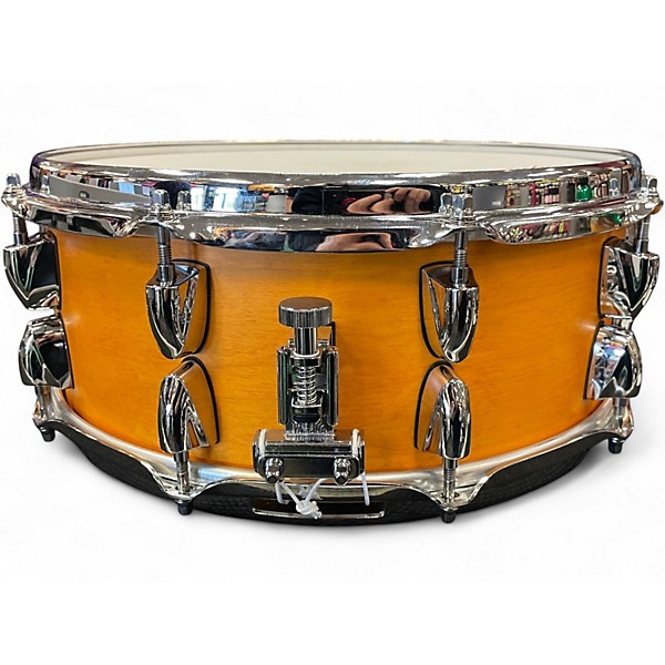 Used Yamaha 5.5X14 TOUR CUSTOM MAPLE Caramel Burst Drum