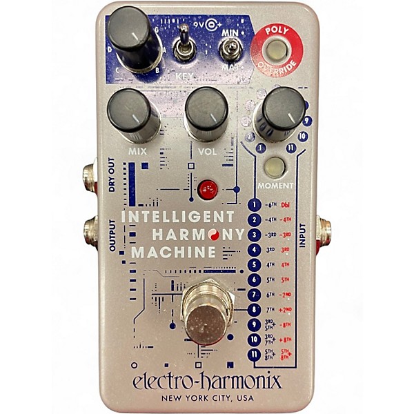 Used Electro-Harmonix Intelligent Harmony Machine Effect Pedal