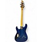Used Schecter Guitar Research Omen Extreme 6 Ocean Blue Solid Body Electric Guitar