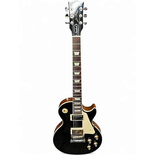 Used Gibson Les Paul Standard 60s Plain Top Ebony Solid Body Electric Guitar