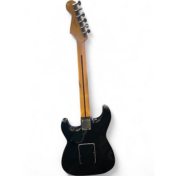 Used 2012 Fender Blacktop Stratocaster with Floyd Rose Black Solid Body Electric Guitar