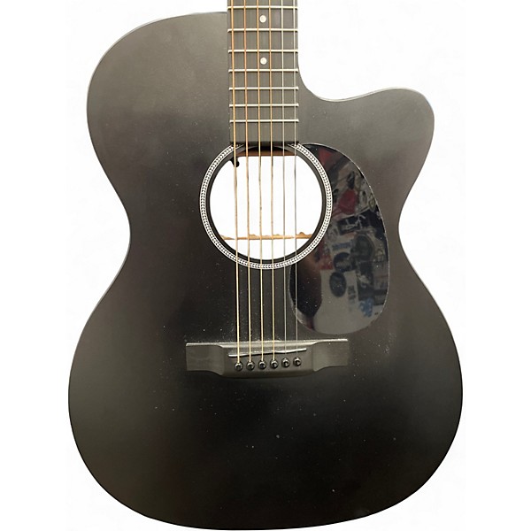 Used Martin X series special Black Acoustic Electric Guitar