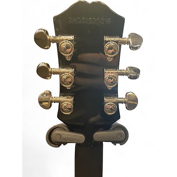 Used Epiphone Les Paul Custom Silverburst Solid Body Electric Guitar