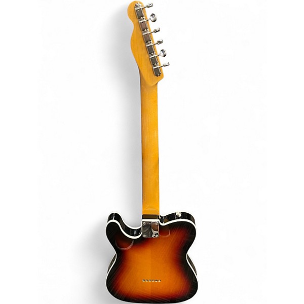 Used Fender American Vintage '62 Telecaster Custom 3 Color Sunburst Solid Body Electric Guitar