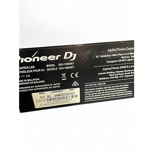 Used Pioneer DJ DDJ1000SRT DJ Controller