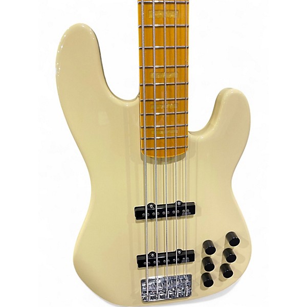 Used 2025 Markbass GV V Buttercream Electric Bass Guitar