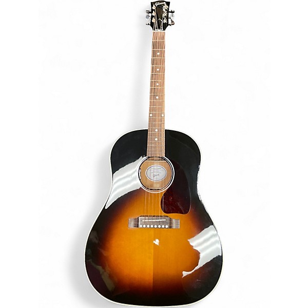 Used Gibson J45 Standard Vintage Sunburst Acoustic Electric Guitar