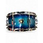 Used TAMA 14X6.5 Superstar Classic Snare Maple Shell Blue Burst Drum thumbnail