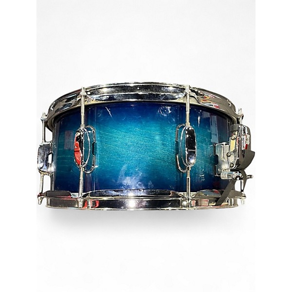 Used TAMA 14X6.5 Superstar Classic Snare Maple Shell Blue Burst Drum