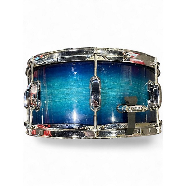 Used TAMA 14X6.5 Superstar Classic Snare Maple Shell Blue Burst Drum