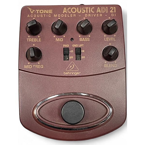 Used Behringer ADI21 V-Tone Acoustic Driver Direct Box
