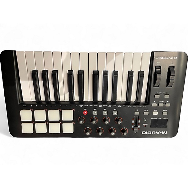 Used M-Audio Oxygen 25 Key MIDI Controller
