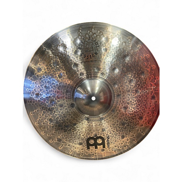 Used MEINL 20in Pure Alloy Custom Extra Thin Hammered Crash Cymbal