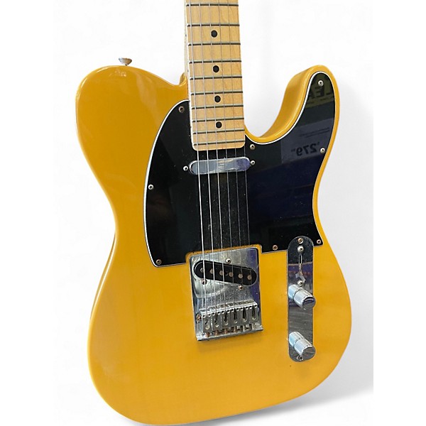 Used Fender Player Telecaster Butterscotch Blonde Solid Body Electric Guitar