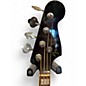 Used Fender Kingman Acoustic Electric Bass Black Acoustic Bass Guitar