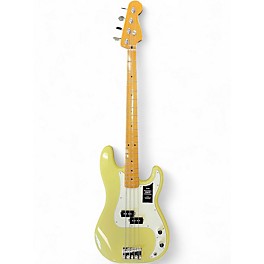 Used Fender Player II Precision Bass Vintage Yellow Electric Bass Guitar