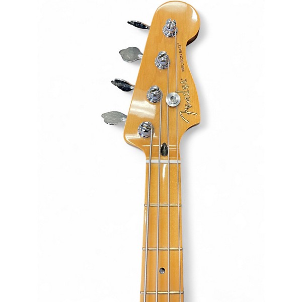 Used Fender Player II Precision Bass Vintage Yellow Electric Bass Guitar