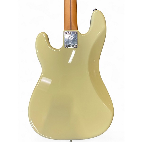 Used Fender Player II Precision Bass Vintage Yellow Electric Bass Guitar