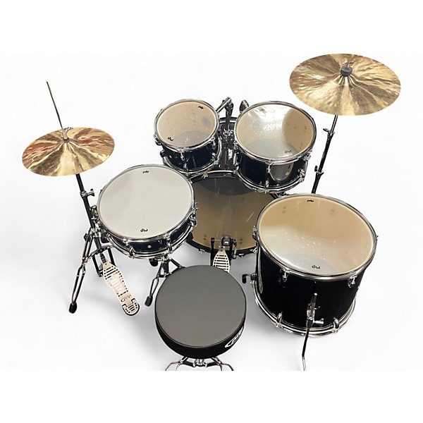 Used PDP by DW 5 Piece Encore Black Drum Kit