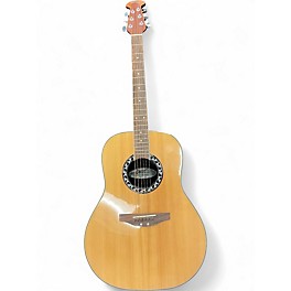 Used Ovation APPLAUSE AA21 Natural Acoustic Electric Guitar