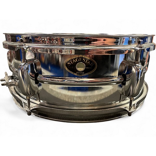 Used TAMA 13in Stagestar Steel Snare Chrome Drum