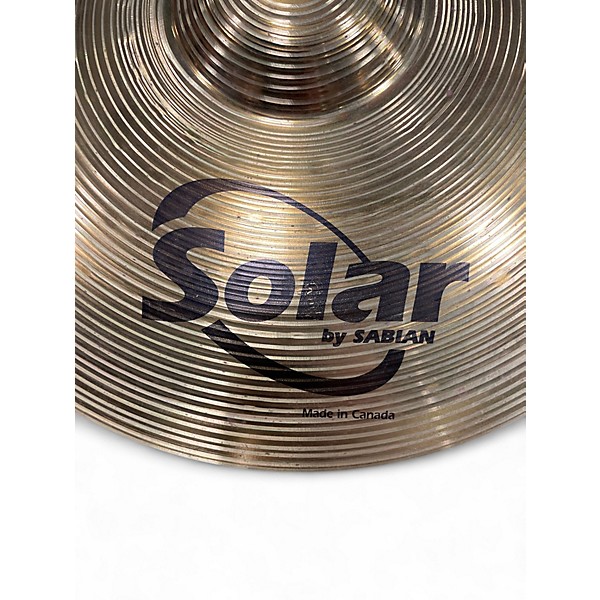 Used Solar by Sabian 14in Hihat Pair Cymbal