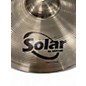 Used Solar by Sabian 18in Crash/Ride Cymbal