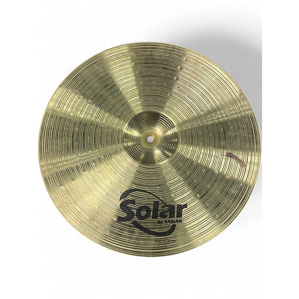 Used Solar by Sabian 18in Crash/Ride Cymbal