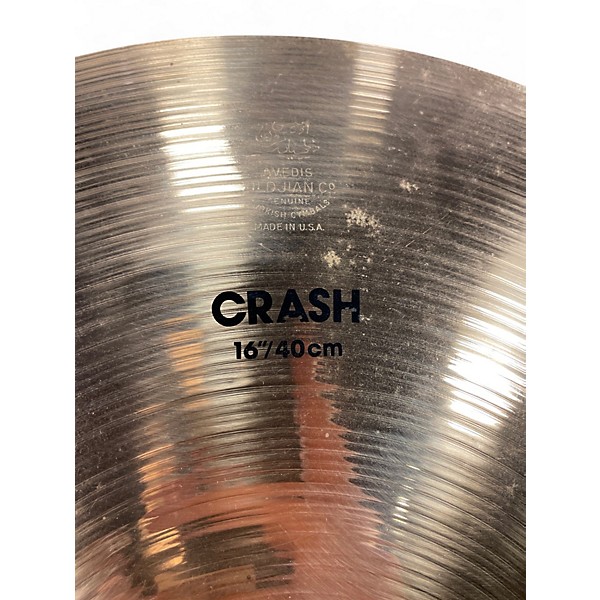 Used Zildjian 16in Scimitar Crash Cymbal