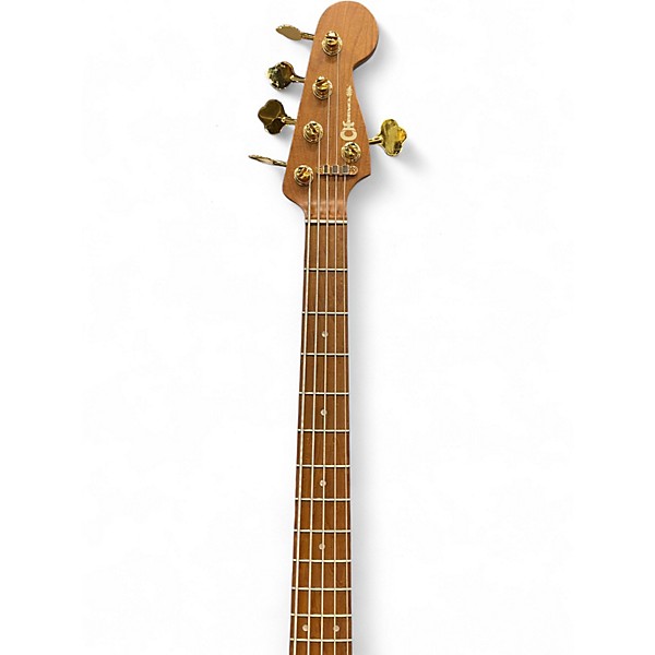 Used Charvel Pro Mod San Dimas Bass V Metallic Green Electric Bass Guitar