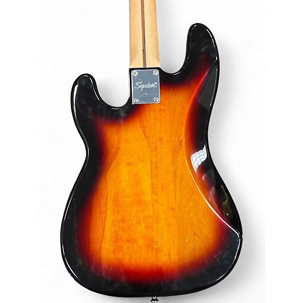 Used Squier Precision Bass 2 Color Sunburst Electric Bass Guitar