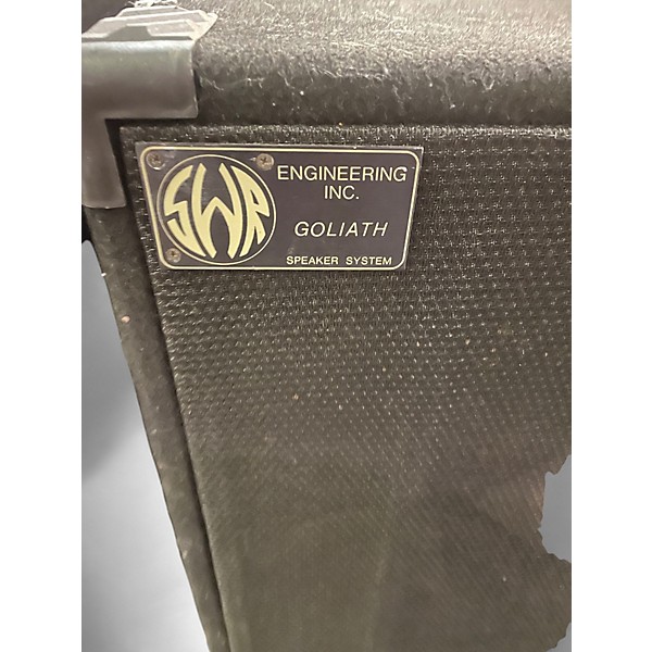 Used SWR Goliath 4x10 Bass Cabinet