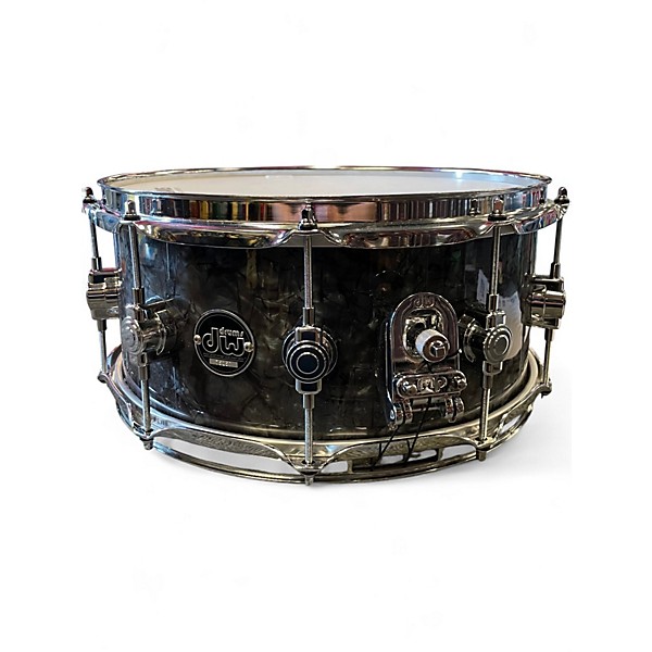Used DW 5.5X14 Performance Series Snare Black Pearl Drum