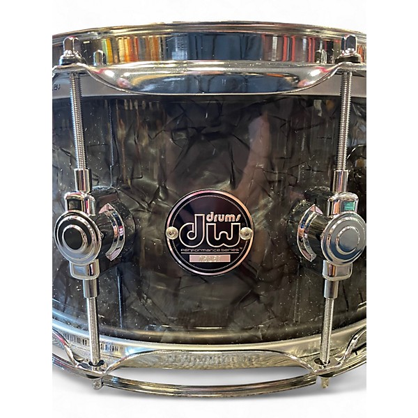 Used DW 5.5X14 Performance Series Snare Black Pearl Drum