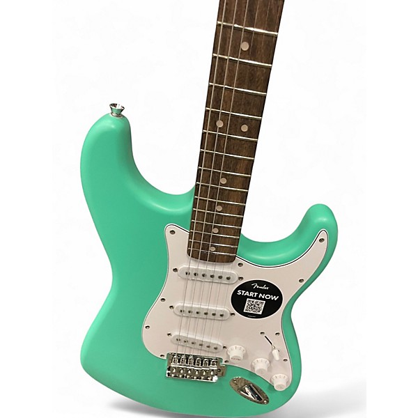 Used Squier STRATOCASTER SONIC Seafoam Green Solid Body Electric Guitar