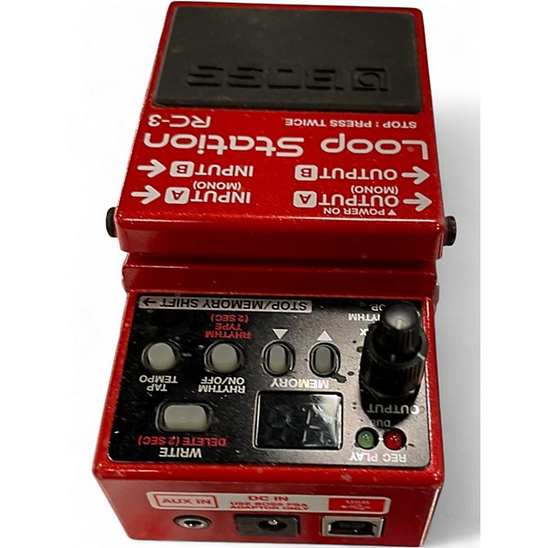 Used BOSS RC3 Loop Station Pedal