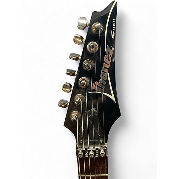 Used Ibanez S Series Blackberry Solid Body Electric Guitar