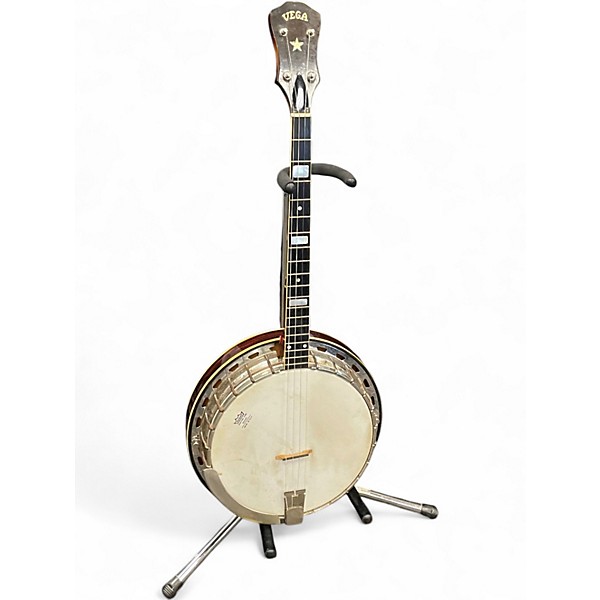 Used Vega PROFESSIONAL TENOR Natural Banjo