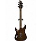 Used Schecter Guitar Research OMEN ELITE FR Blue Burst Solid Body Electric Guitar