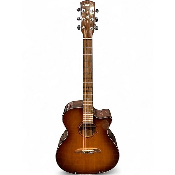 Used Alvarez AGE95CESHB Tobacco Burst Acoustic Electric Guitar