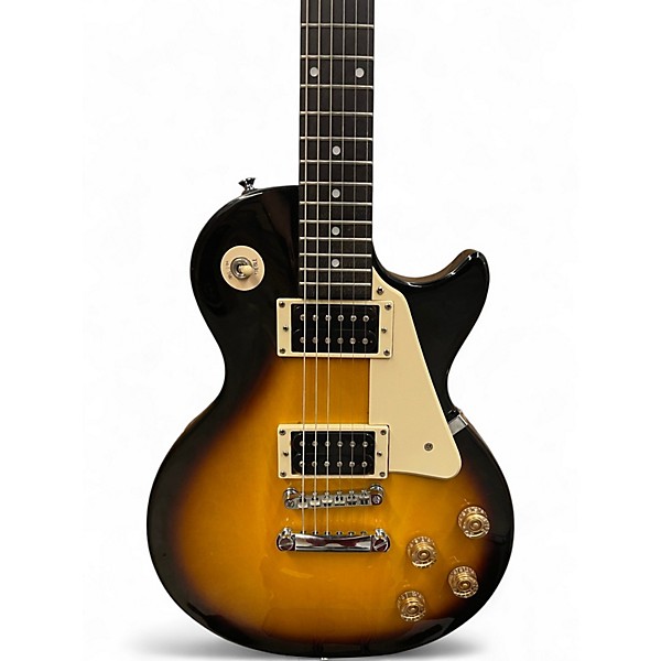 Used Epiphone Les Paul 100 Bolt On Vintage Sunburst Solid Body Electric Guitar