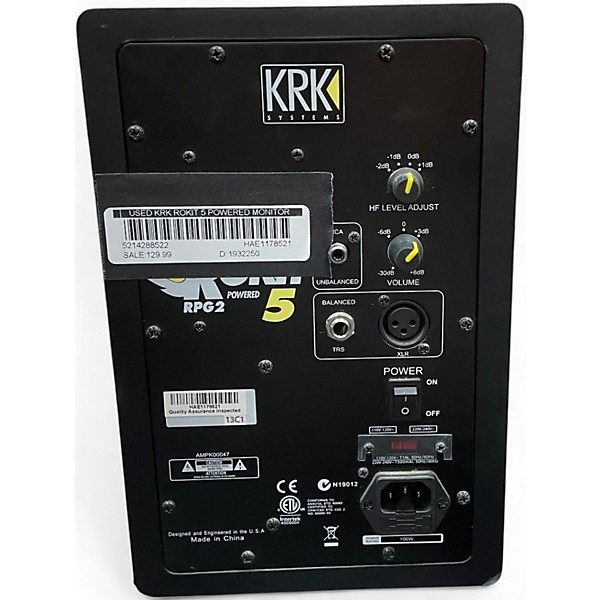 Used KRK rokit 5 Powered Monitor