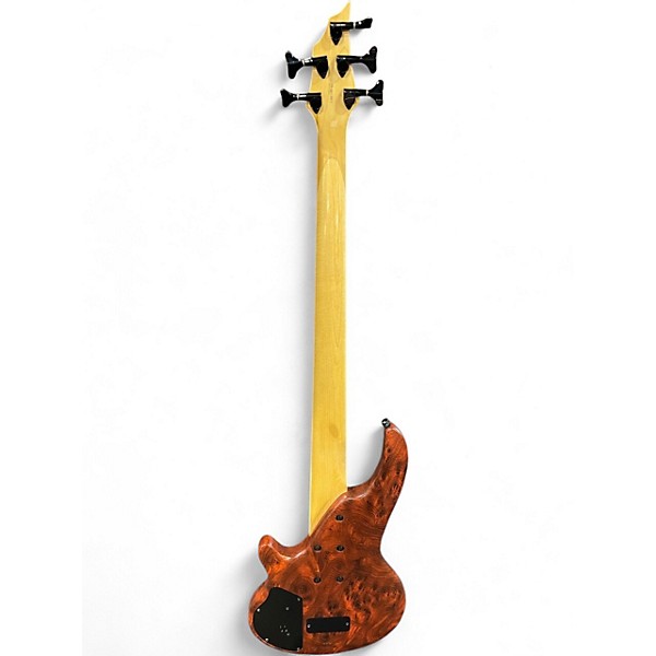 Used Curbow 5 STRING Brown Electric Bass Guitar